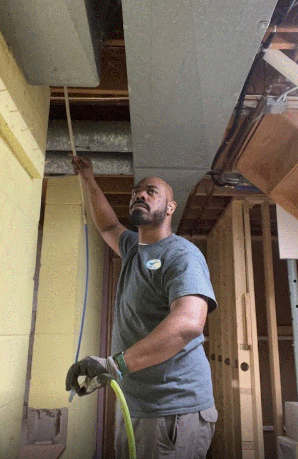 air duct cleaning in residential home in saukville wi