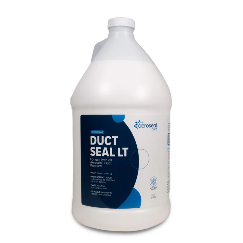 Aeroseal duct sealant for residential homes.